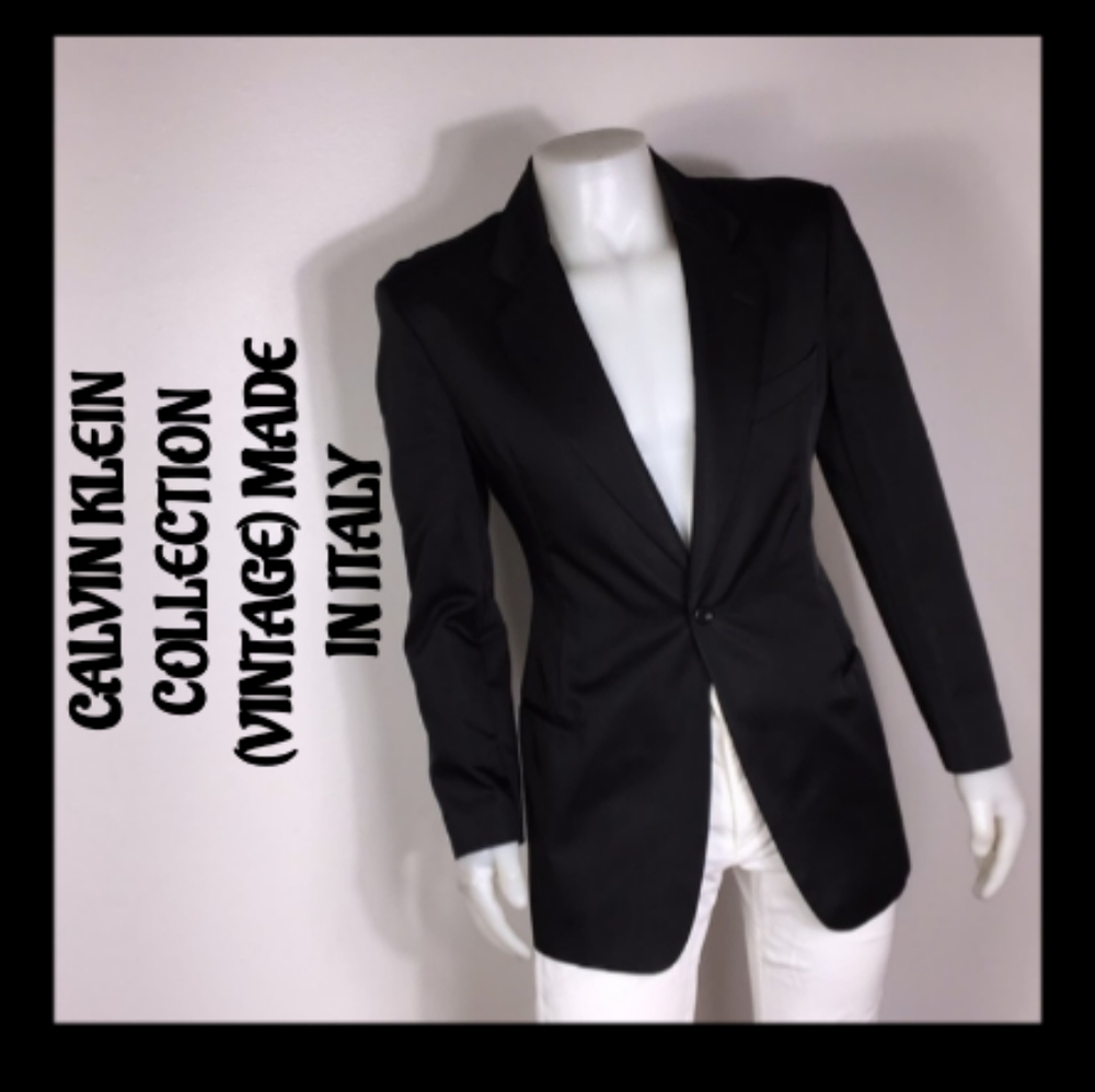 CALVIN KLEIN SATIN JACKET